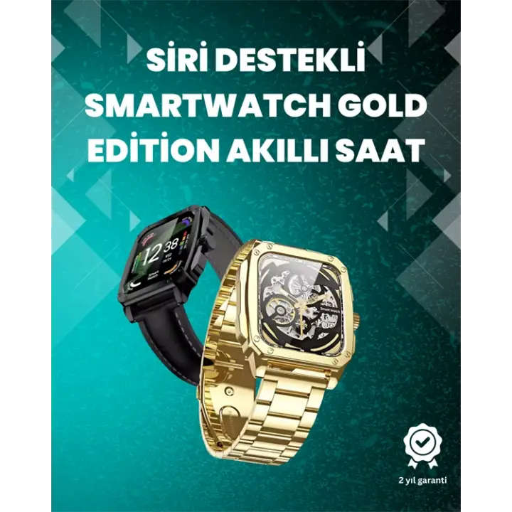Bluetooth Arama ve Bildirim Destekli Akıllı Saat