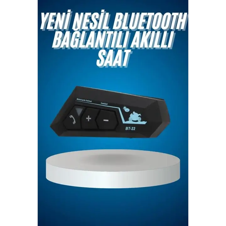 Bluetooth Kask Kulaklığı Intercom 5.0 Bluetooth Android ve İOS Uyumlu
