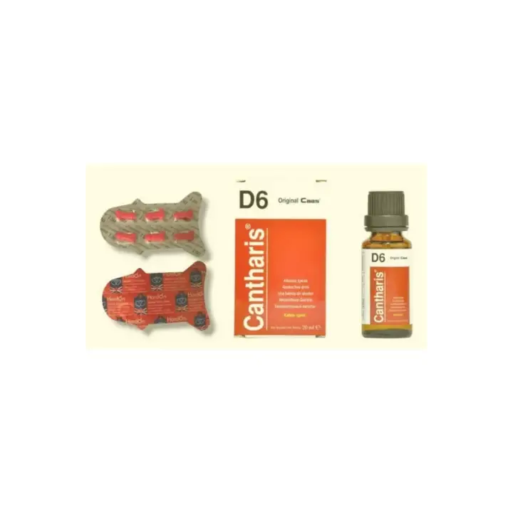 Cantharis D6 Kadınlara Özel Damla 20 ml