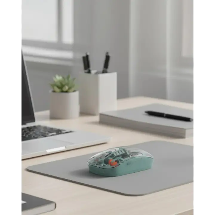 Çift Mod Bağlantılı Kablosuz Mouse Bluetooth ve USB Alıcılı