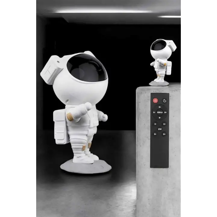 Çocuklara Özel Projeksiyon Astronot Lamba Speaker Sevimli
