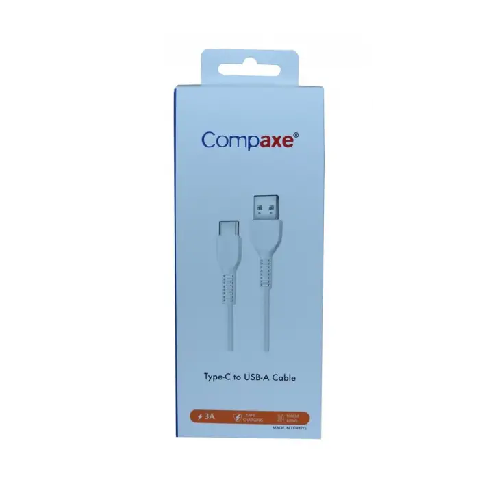 Compaxe CTK-BTU Usb 3.0 1Mt Type-c 3A Şarj Kablosu