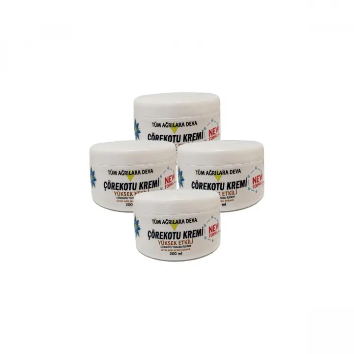 ÇÖREK OTU KREMİ WHİTE BOX 200 ML KREMİ 4 ADET