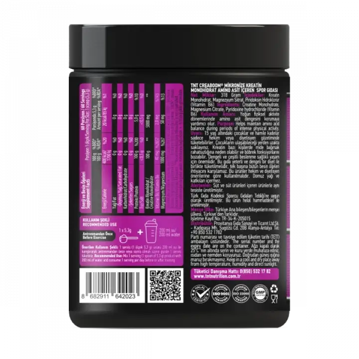 Creaboom Creatine Monohydrate Powder 312 gr
