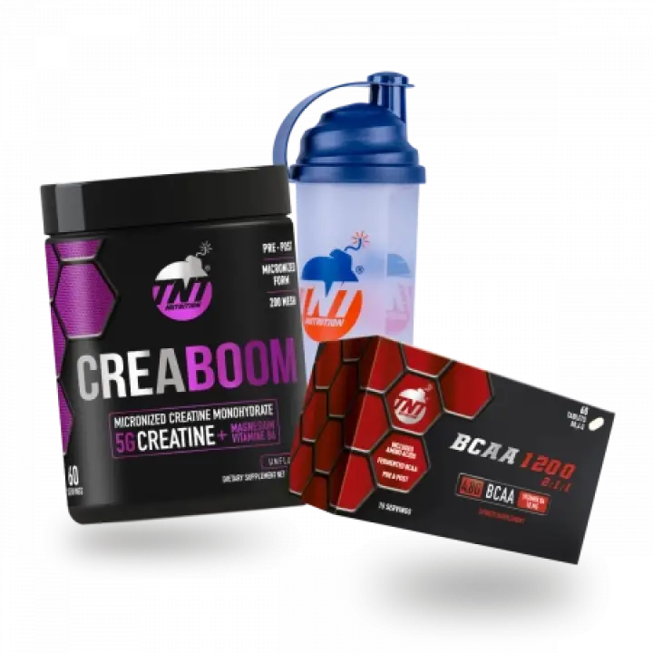 Creaboom ve BCAA Tablet Kombinasyonu