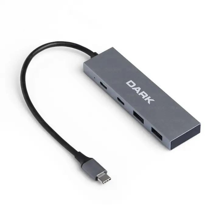 Dark DK-AC-USB312C 4 Port USB Type-C HUB 2X USB3.0 Type-A &amp; 2X USB3.1 Type -C