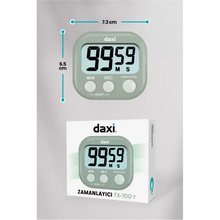 Daxi TX-100 Mint Yeşil Kronometre