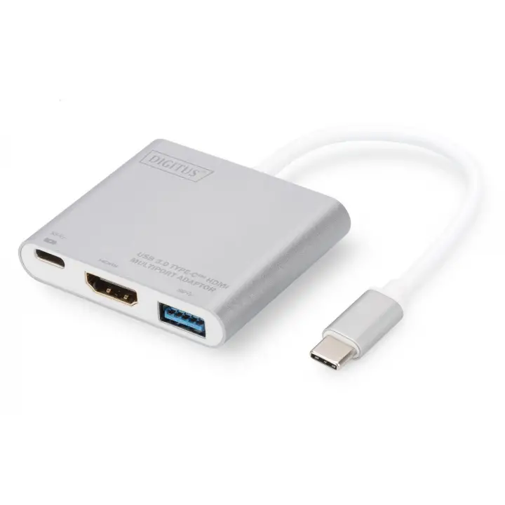Digitus DA-70838 USB 3.0 (USB Tip C) - HDMI Grafik AdaptörüUSB 3.0 HubGiriş: 1 x USB Tip C erkek