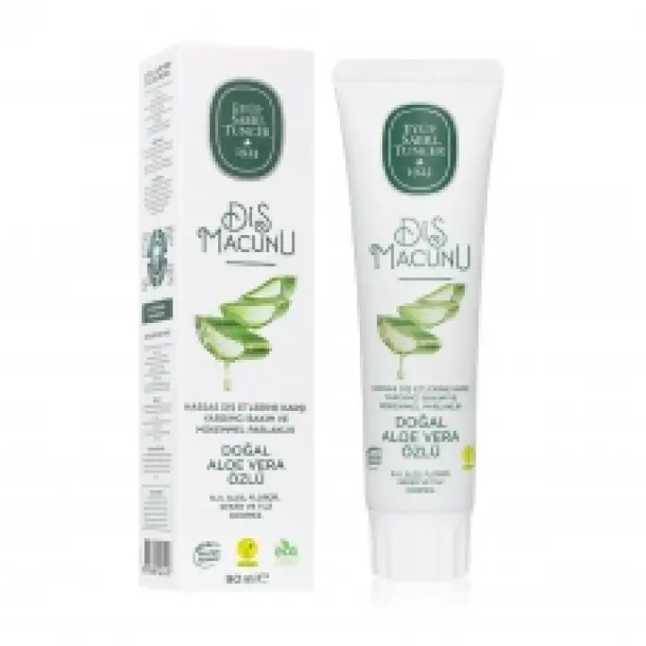 Doğal Aloe Vera Özlü Diş Macunu 90 Ml