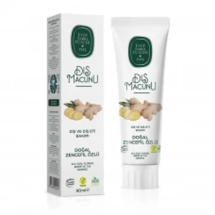 Doğal Zencefil Özlü Diş Macunu 90 Ml