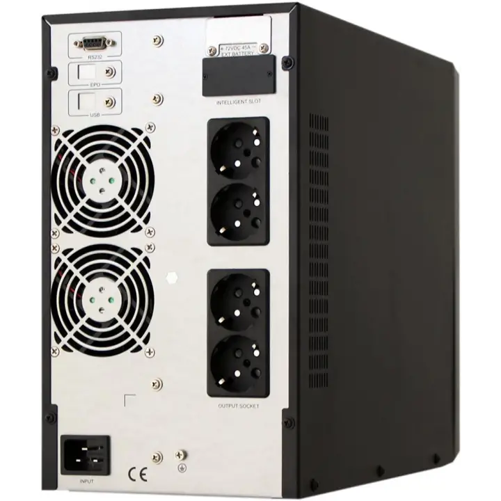 DOTVOLT VOLT MN PLUS 3 KVA 1-1 ONLINE UPS-6 X 12V 9AH PF;1