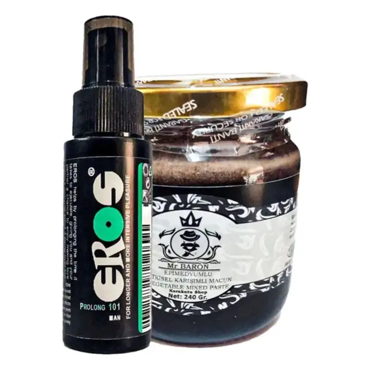 Eros Pro 101 Büyük Boy Sprey 60 ml Mr Baron Erkeklere Özel 240 gr