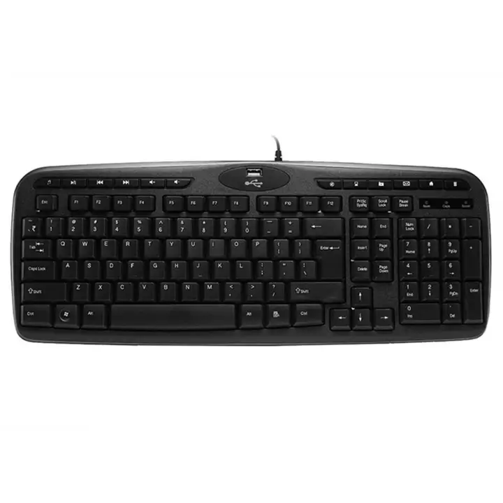Everest KB-799 Siyah Usb 1- Hub Q Multimedia Klavye