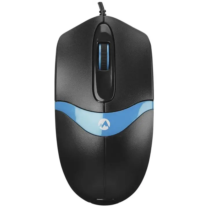 Everest SM-220 Usb Siyah-Mavi 1200dpi 3D Optik Kablolu Mouse