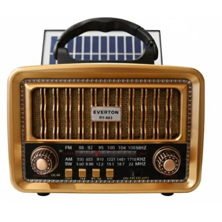 Everton RT-683 Bluetooth Usb-Micro Sd Nostaljik Radyo