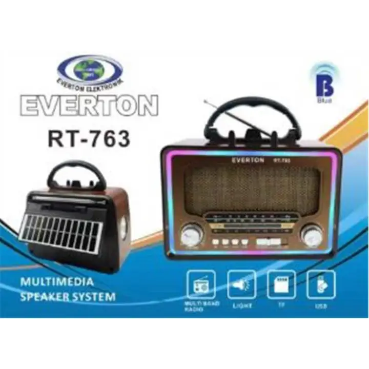 Everton RT-763 Bluetooth Usb-Micro Sd Nostaljik Radyo