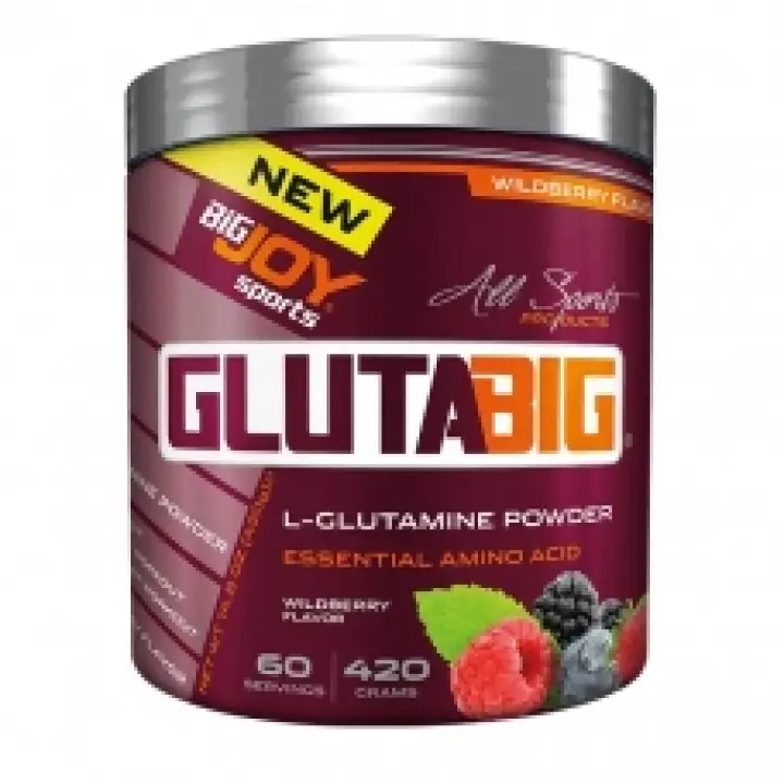Gluta Big % 100 Glutamine Powder Ananas 420 Gr