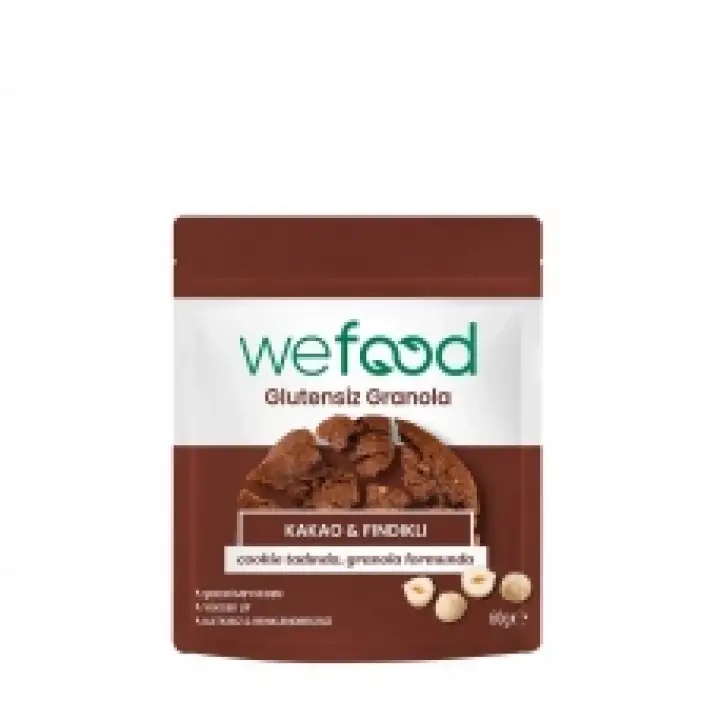 Glutensiz Granola Kakao &amp; Fındık 60 gr