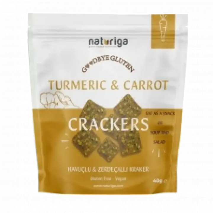 Goodbye Havuçlu &amp; Zerdeçallı Kraker 40 gr