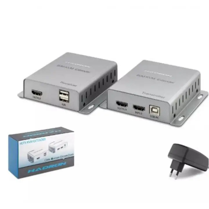 Hadron Hdx1355 Hdmi Kvm Extender 1080P 60M Silver