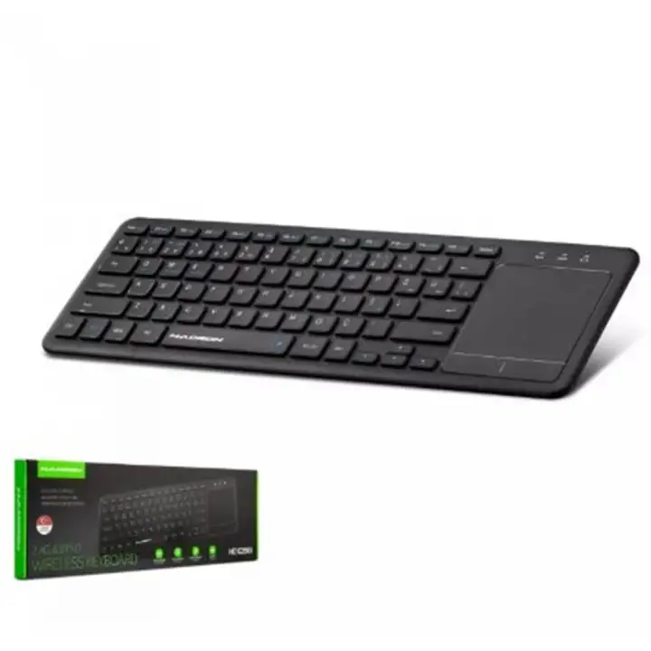 HADRON HDX2505 BLUETOOTH + WIRELESS KLAVYE + TOUCH PAD Q SİYAH