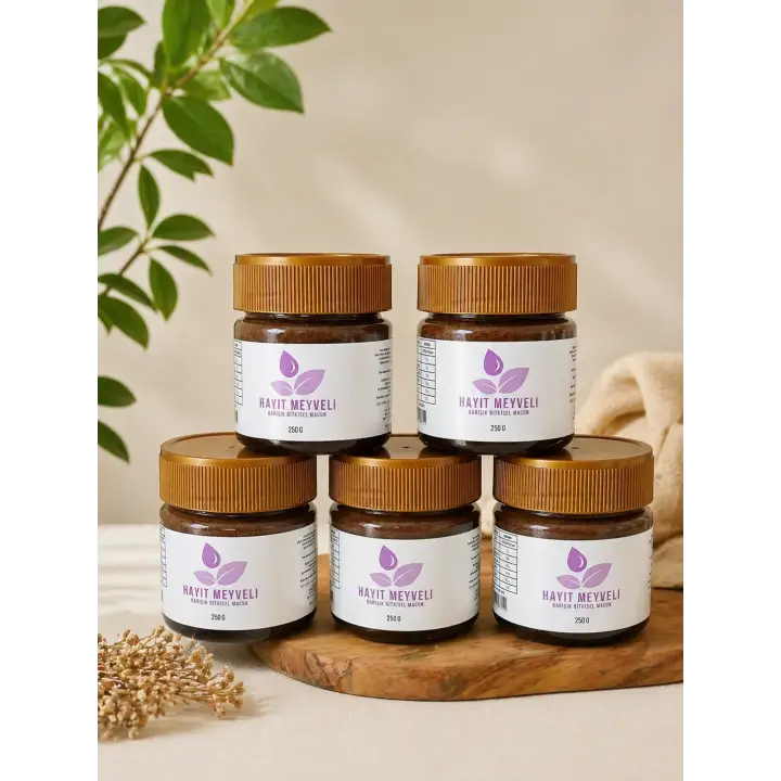 Hayıt Meyveli Karışık Bitkisel Macun 250 g Doğal İçerikli Bitkisel Karışım