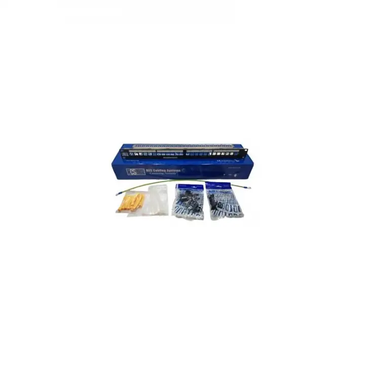 HCS 19&amp;quot; 1U 24 PORT BOŞ PATCH PANEL(P00-02450-1U)