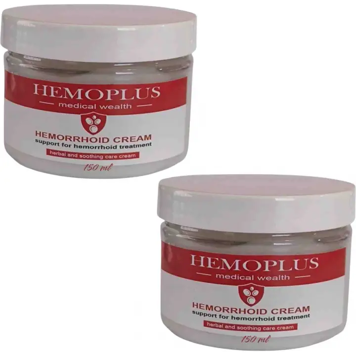 HEMOPLUS HEMOROİDİN KREMİ 2 ADET 150 ML