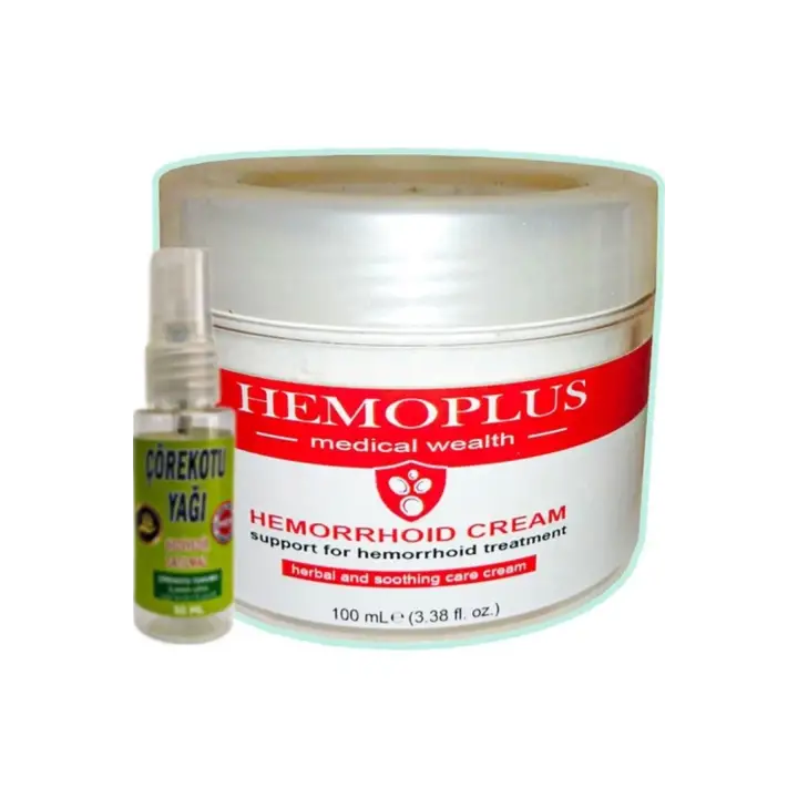 Hemoplus Krem 100 ml + Çörek Otu Yağı 30 ml