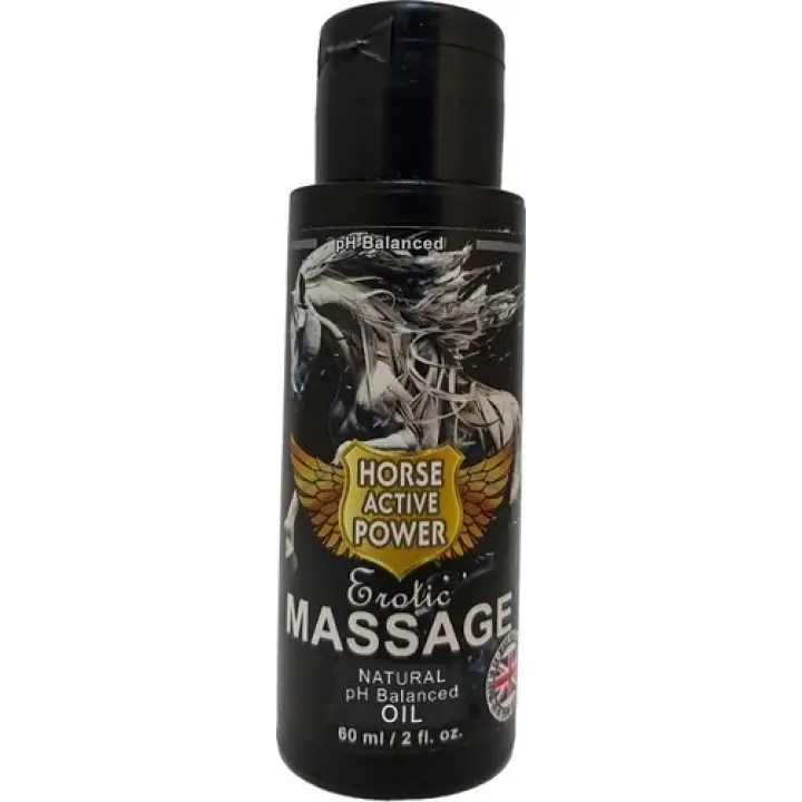 HORSE ACTİVE POWER EROTİC MASSAGE OİL 60 ML.