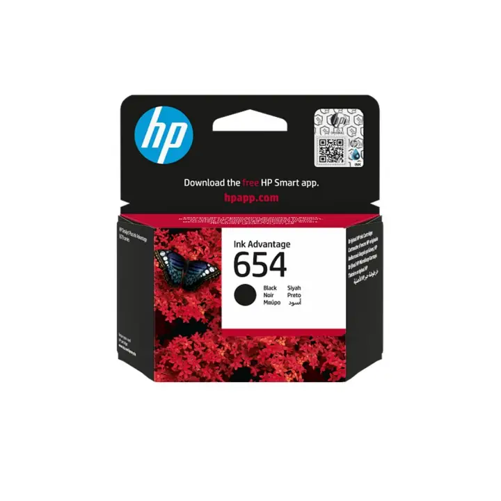 HP 654 Siyah 400 Sayfa Kartuş 7FP39UE