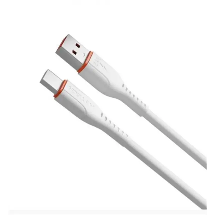 Hytech HY-X105 1m 3A Type-C Beyaz Şarj Kablosu