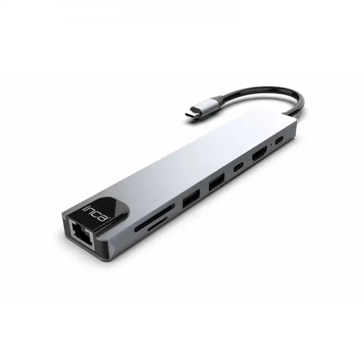 INCA ITPC-7 TYPE-C HUB X8COMBO ÇOKLAYICI