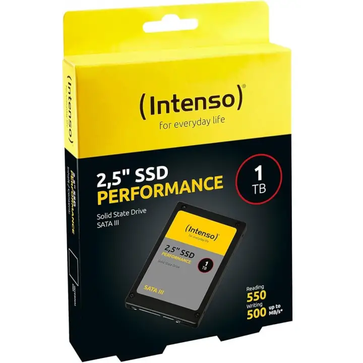 Intenso 1TB Performance 3814460 550-500 MB-s 2.5 SATA3 Ssd Disk