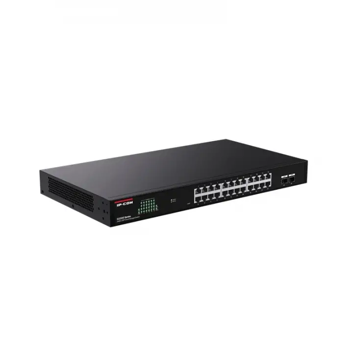 IP-COM G2226F 24 PORT GIGABIT + 2XSFP UPLINK CLOUD YÖNETİLEBİLİR RACKMOUNT SWITCH