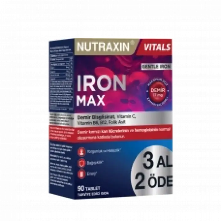 Iron Max 3 Al 2 Öde 90 Tablet