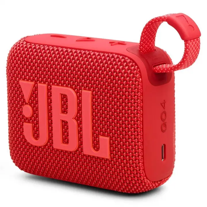 JBL Go4 Bluetooth Hoparlör Kırmızı IP67