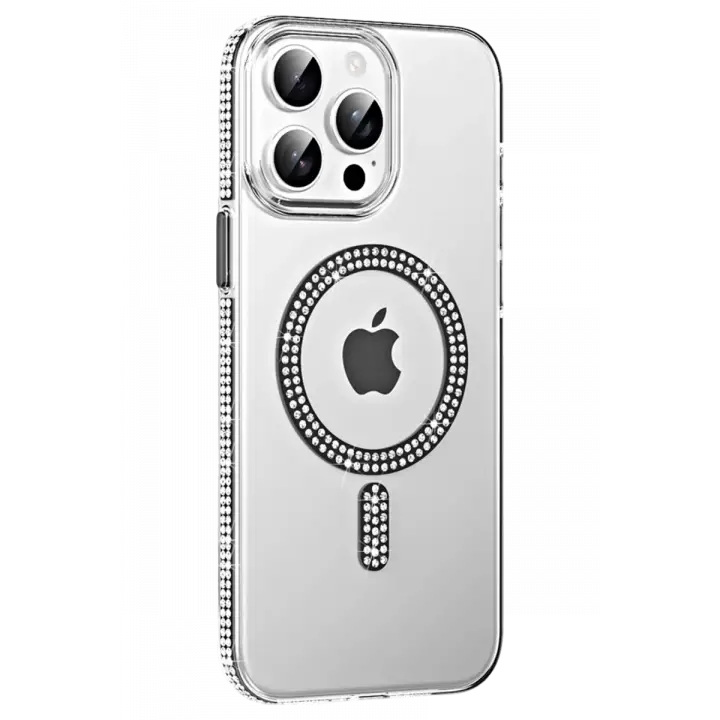 Joko Apple iPhone 14 Pro Max Move Taşlı Magsafe Kapak - Siyah