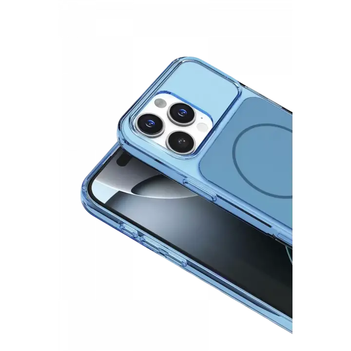 Joko Apple iPhone 16 Pro Max Bruma Magsafe Kapak - Mavi
