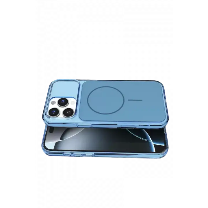 Joko Apple iPhone 16 Pro Max Bruma Magsafe Kapak - Mavi