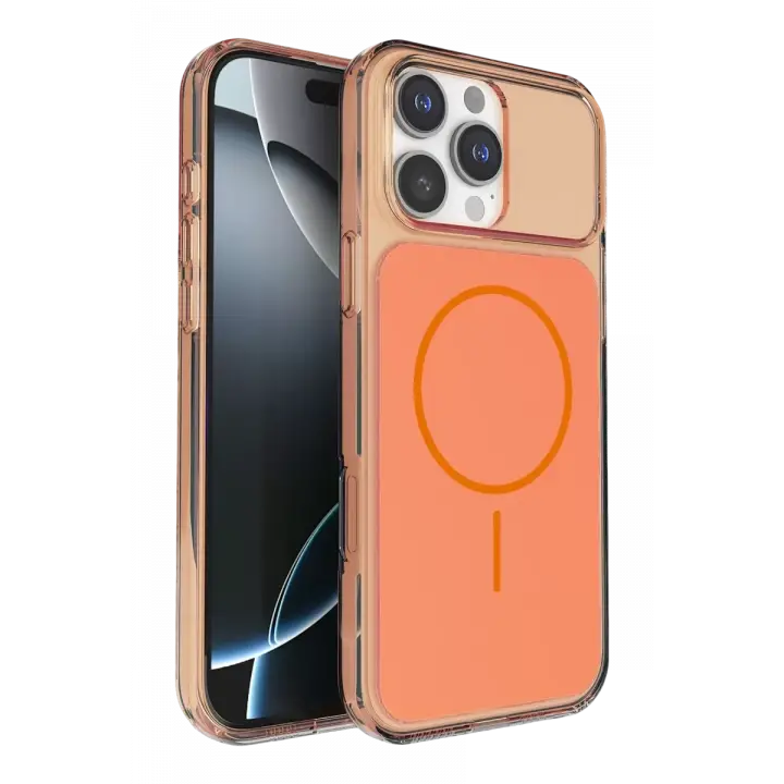 Joko Apple iPhone 16 Pro Max Bruma Magsafe Kapak - Turuncu