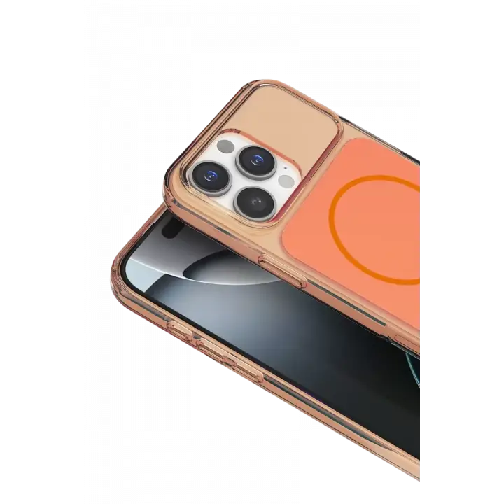 Joko Apple iPhone 16 Pro Max Bruma Magsafe Kapak - Turuncu