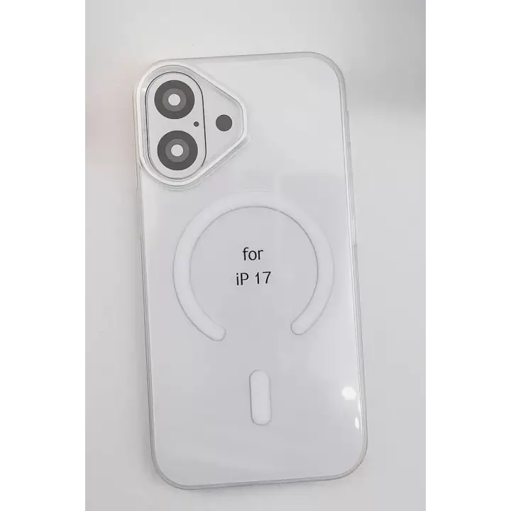 Joko Apple iPhone 17 PC Blank Magsafe Kapak - Şeffaf
