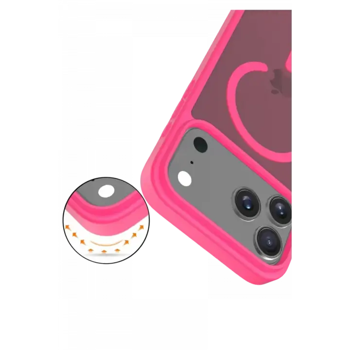 Joko Apple iPhone 17 Pro Jota Magsafe Kapak - Rose