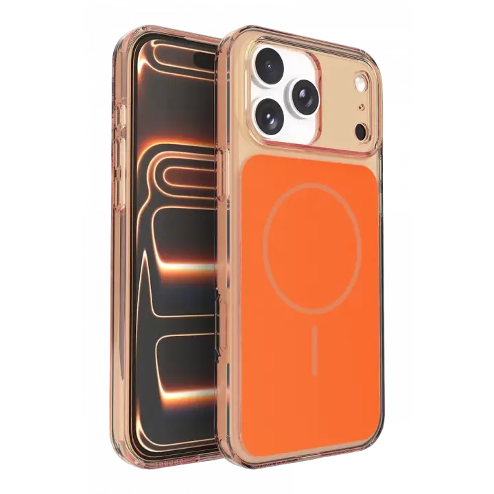 Joko Apple iPhone 17 Pro Max Bruma Magsafe Kapak - Turuncu