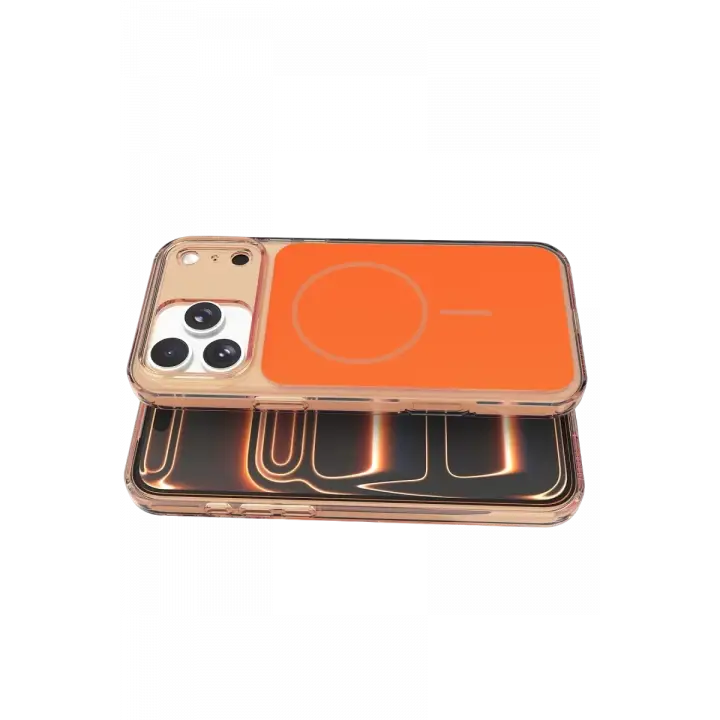 Joko Apple iPhone 17 Pro Max Bruma Magsafe Kapak - Turuncu