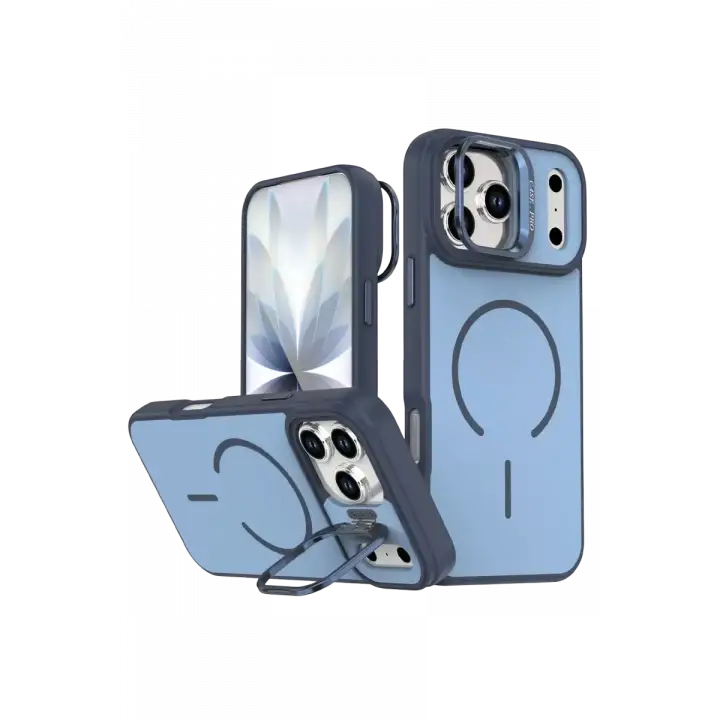 Joko Apple iPhone 17 Pro Max Flexa Magsafe Kapak - Mavi