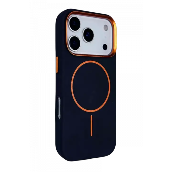 Joko Apple iPhone 17 Pro Max Luno Deri Magsafe Kapak - Mavi