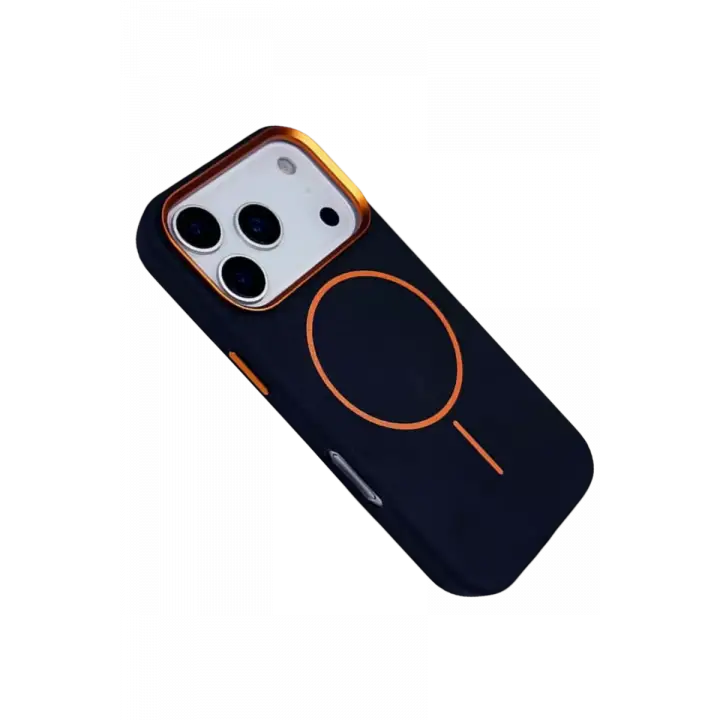 Joko Apple iPhone 17 Pro Max Luno Deri Magsafe Kapak - Mavi