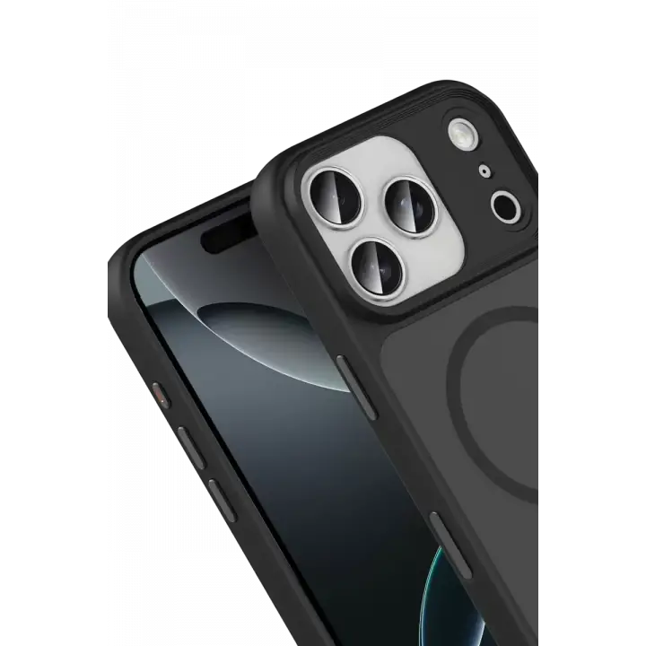 Joko Apple iPhone 17 Pro Max Megane Magsafe Kapak - Siyah
